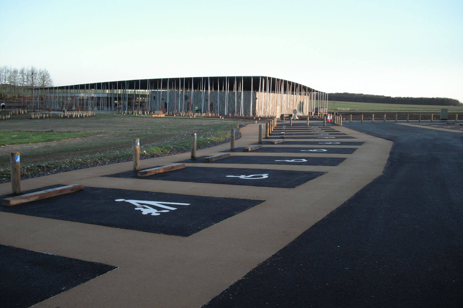 Tarmac car park